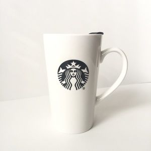 Starbucks Ceramic Travel Coffee Mug with Lid NWT